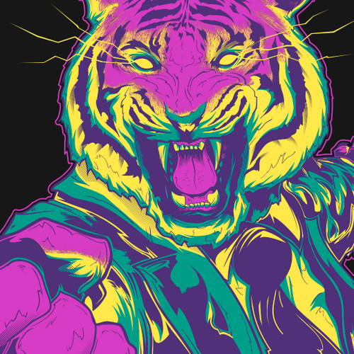 Inkwave Bengal T-Shirt by Seventh.Ink