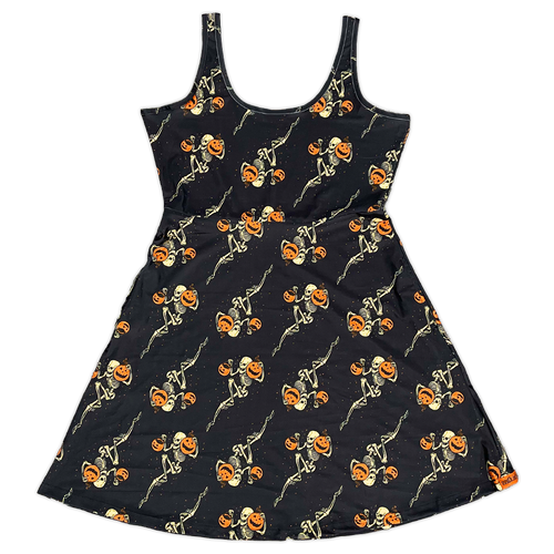 Night of the Pumpkin Skater Dress by Seventh.Ink - has pockets!