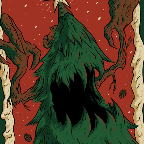 Oh, Christmas Tree! Limited Edition Crewneck Sweatshirt by Seventh.Ink