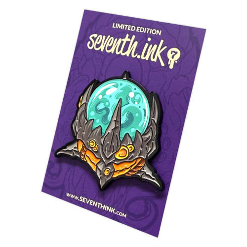 Oculus of the Abyss Enamel Pin - Limited Edition - Abyssal Horrors by Seventh.Ink