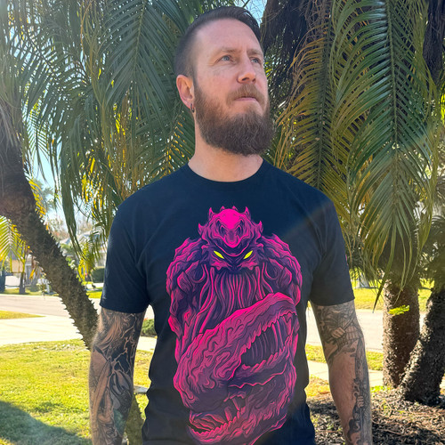 Limited Edition Kraskadoom Pink/Purple T-Shirt - Patreon Exclusive by Seventh.Ink