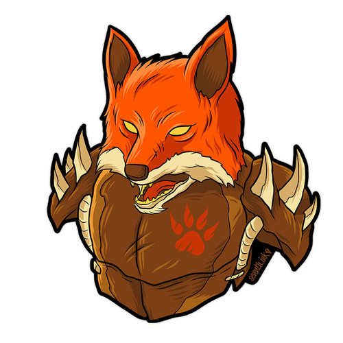 Varnyx Die Cut Sticker - Forest Warriors by Seventh.Ink