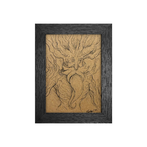 3X4 Original Mystery Sketch Cards - Treefolk by Seventh.Ink