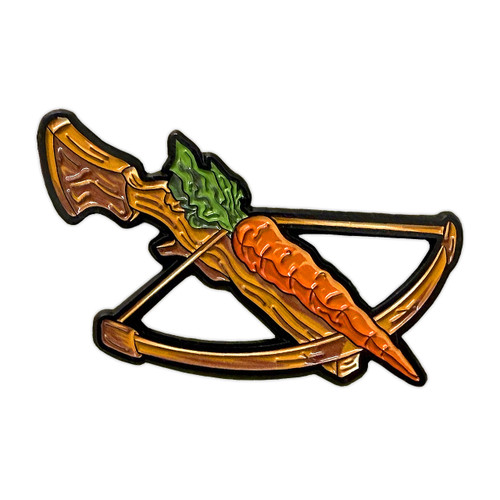 Crosshare Enamel Pin - Forest Warriors by Seventh.Ink