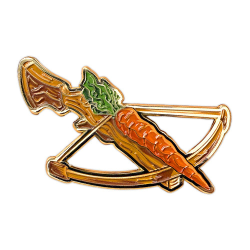 Crosshare Gold Enamel Pin - Limited Edition Ultra Rare - Forest Warriors by Seventh.Ink