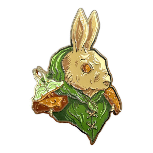 Swiftfoot Gold Enamel Pin - Limited Edition Ultra Rare by Seventh.Ink
