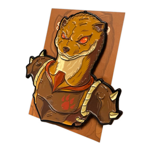 Cinderfoot Enamel Pin - Forest Warriors by Seventh.Ink