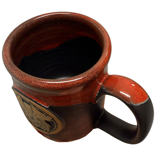 The Scallywag Onyx/White/Red Coffee Mug by Seventh.Ink