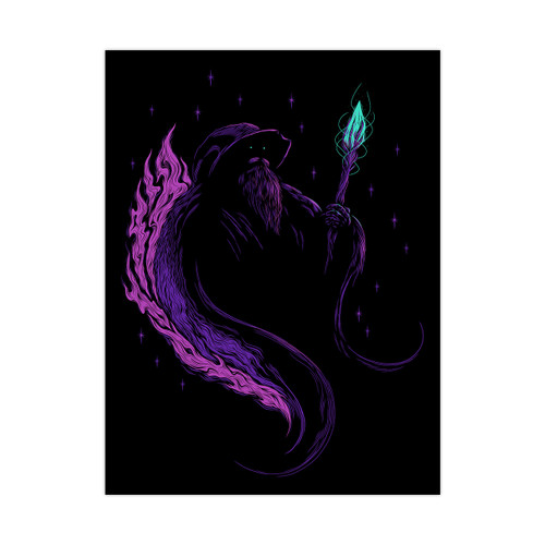 Conjuration Purple Limited Edition Variant 9x12 Giclée Print - Patreon Exclusive by Seventh.Ink