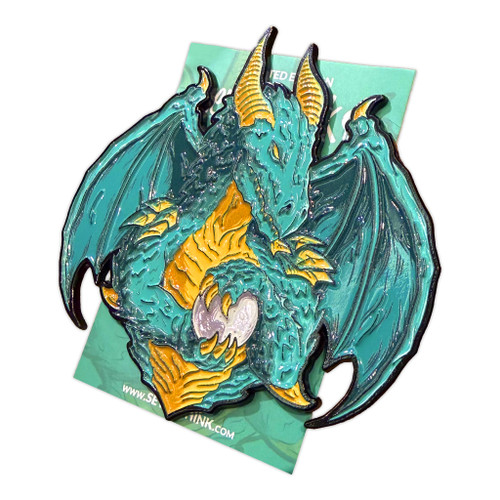Qualthazar Premium Enamel Pin - Legendary Dragons by Seventh.Ink
