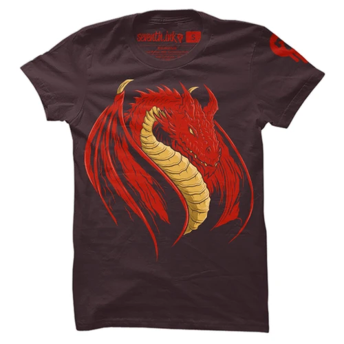 Brunifnir Convention Exclusive Red T-Shirt - Patreon Exclusive by Seventh.Ink