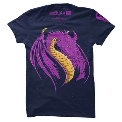 Brunifnir Convention Exclusive Purple T-Shirt - Patreon Exclusive by Seventh.Ink
