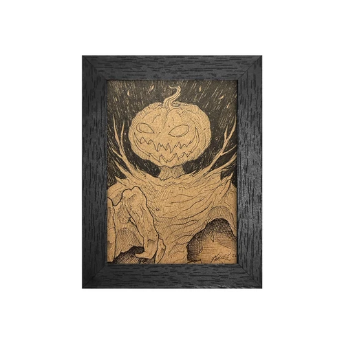 3x4 Original Mystery Sketch Card - Hallowfolk (only 4 available) by Seventh.Ink