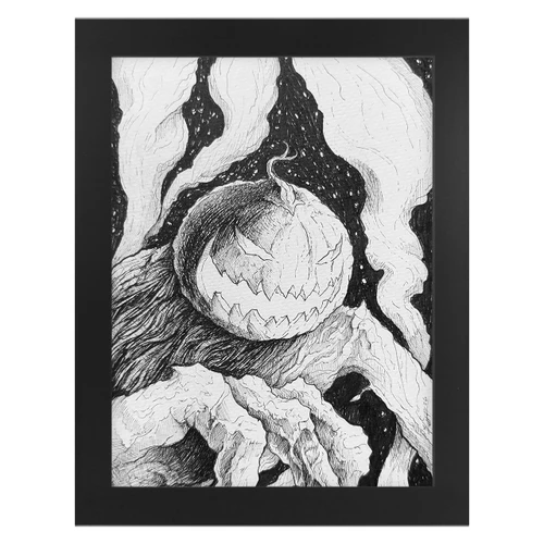 6x8 Original - Hollowfolk 2026 by Seventh.Ink