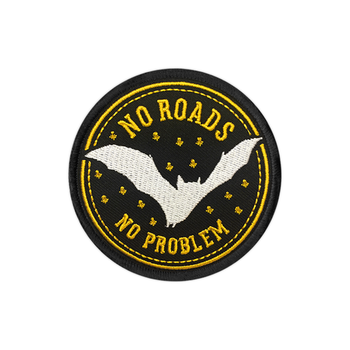 No Roads No Problem Patch by Seventh.Ink
