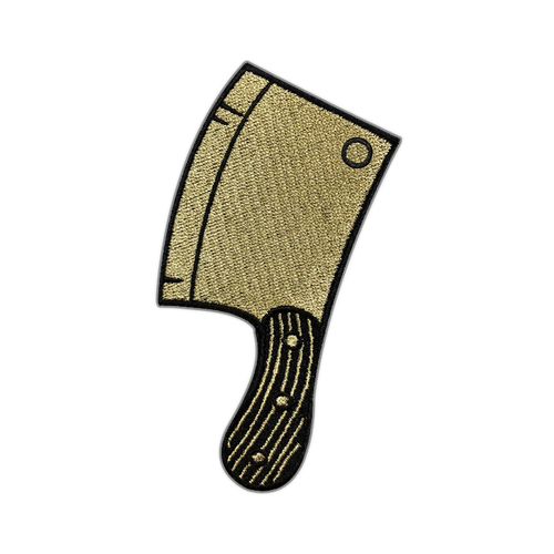 Gold Cleaver Patch by Seventh.Ink