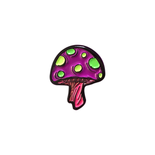 Xanion (Sorcerer) Mushroom Pin by Seventh.Ink