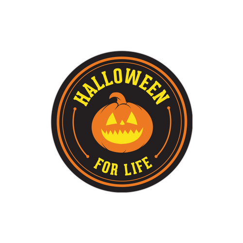 Halloween for Life Sticker by Seventh.Ink