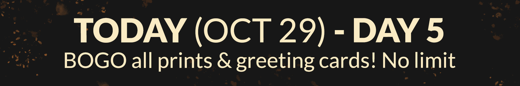 Today's Deal: BOGO prints and greeting cards, no limit