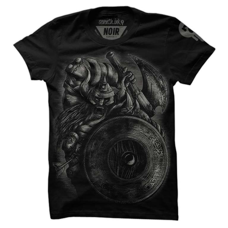 The Viking Noir T-Shirt - Now available in Tall sizes