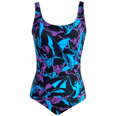 Bats Women's One Piece Swimsuit - Seventh.Ink