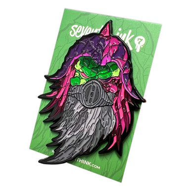 トップス locofrank 773Four skull PIZZA OF DEATH Pizza Skull Embroidered Patch - Seventh.Ink