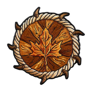 Jack O Lantern Bat Embroidered Patch - Seventh.Ink