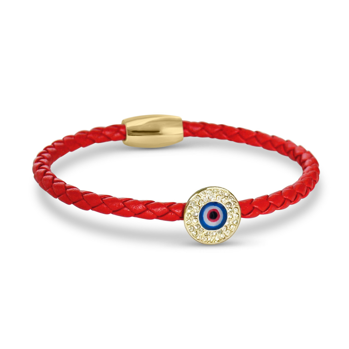 Evil Eye Pave Sparkle Gold