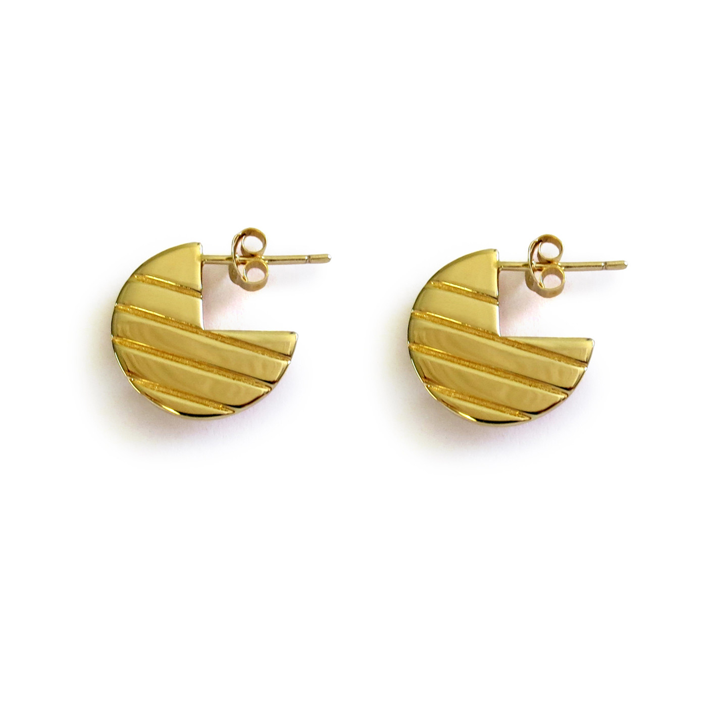 Gold Moonstruck Earrings