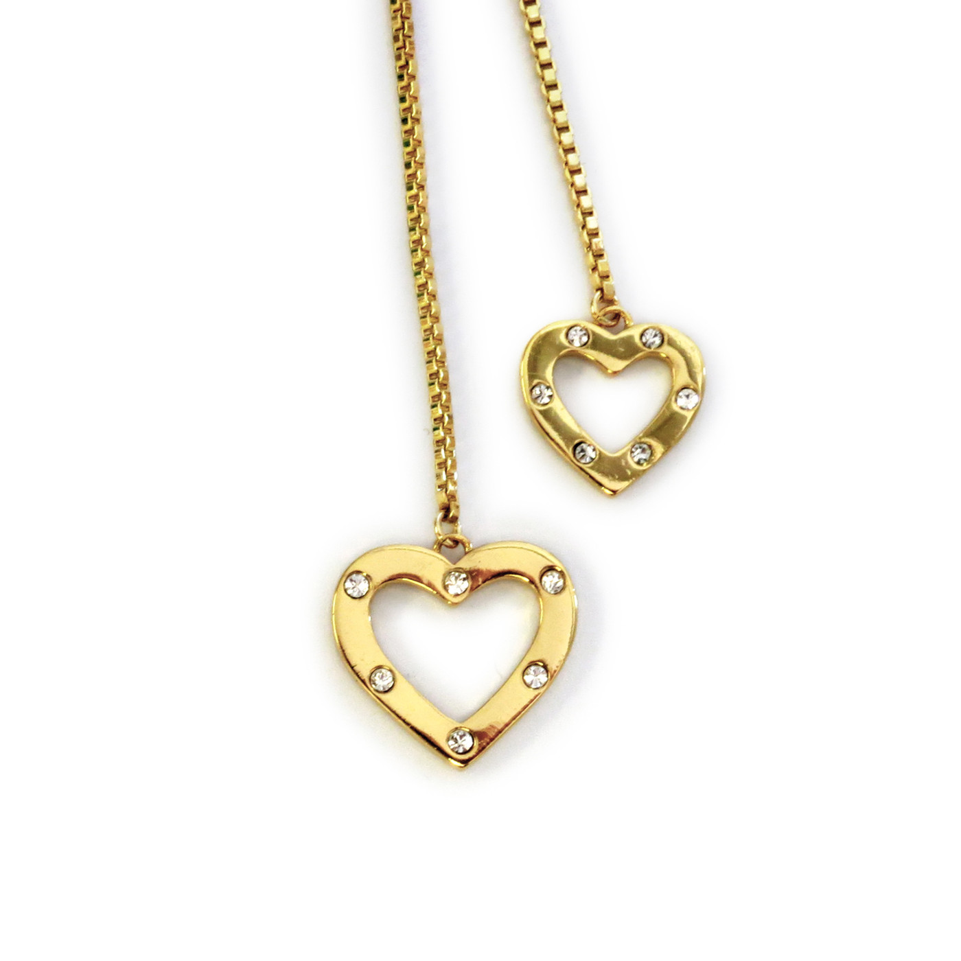 Heart Lariat Necklace 