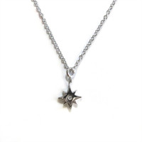 Sterling Silver Delicate Starlight Necklace