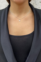 Sterling Silver Delicate Starlight Necklace