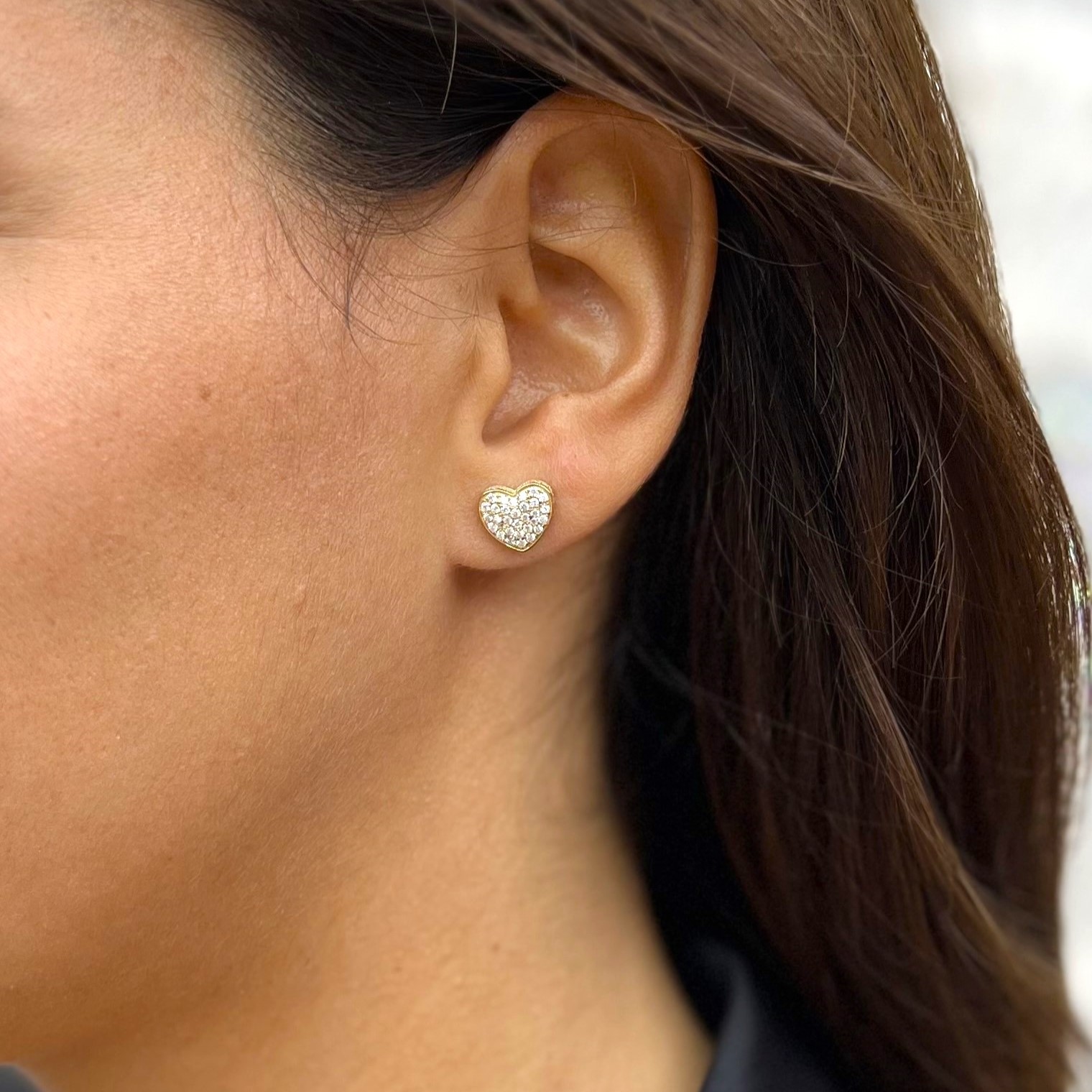 イヤリング TATIANA Cherish Heart One Touch Earrings EC1912 Designer fashion, Seoul-fully created | W Concept