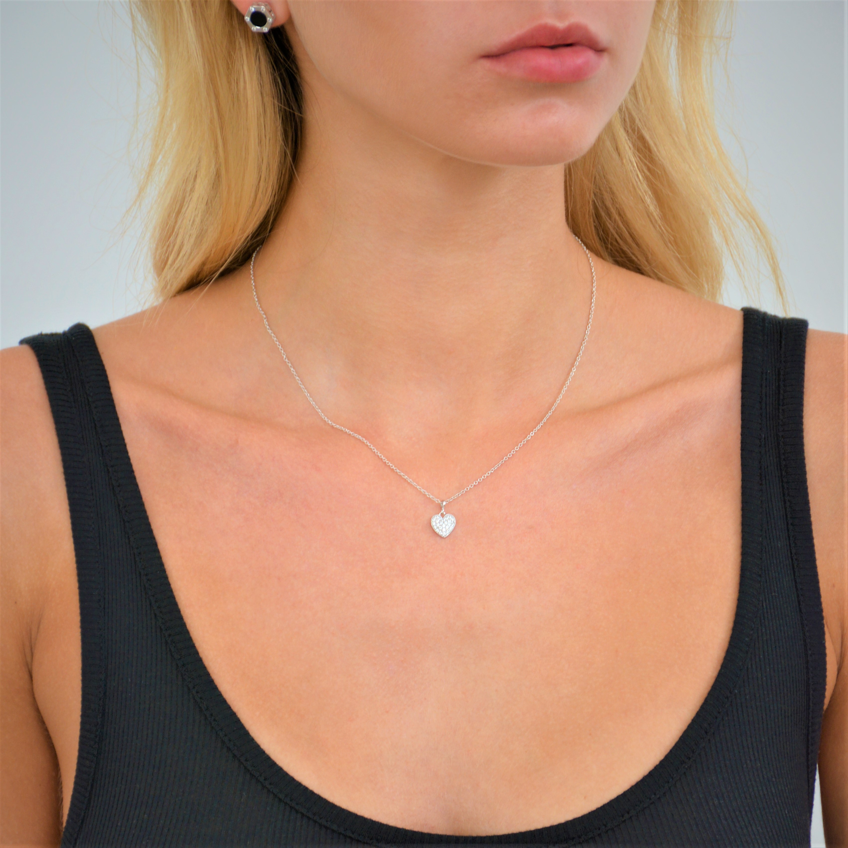 Gold Delicate Heart Necklace | Liza 