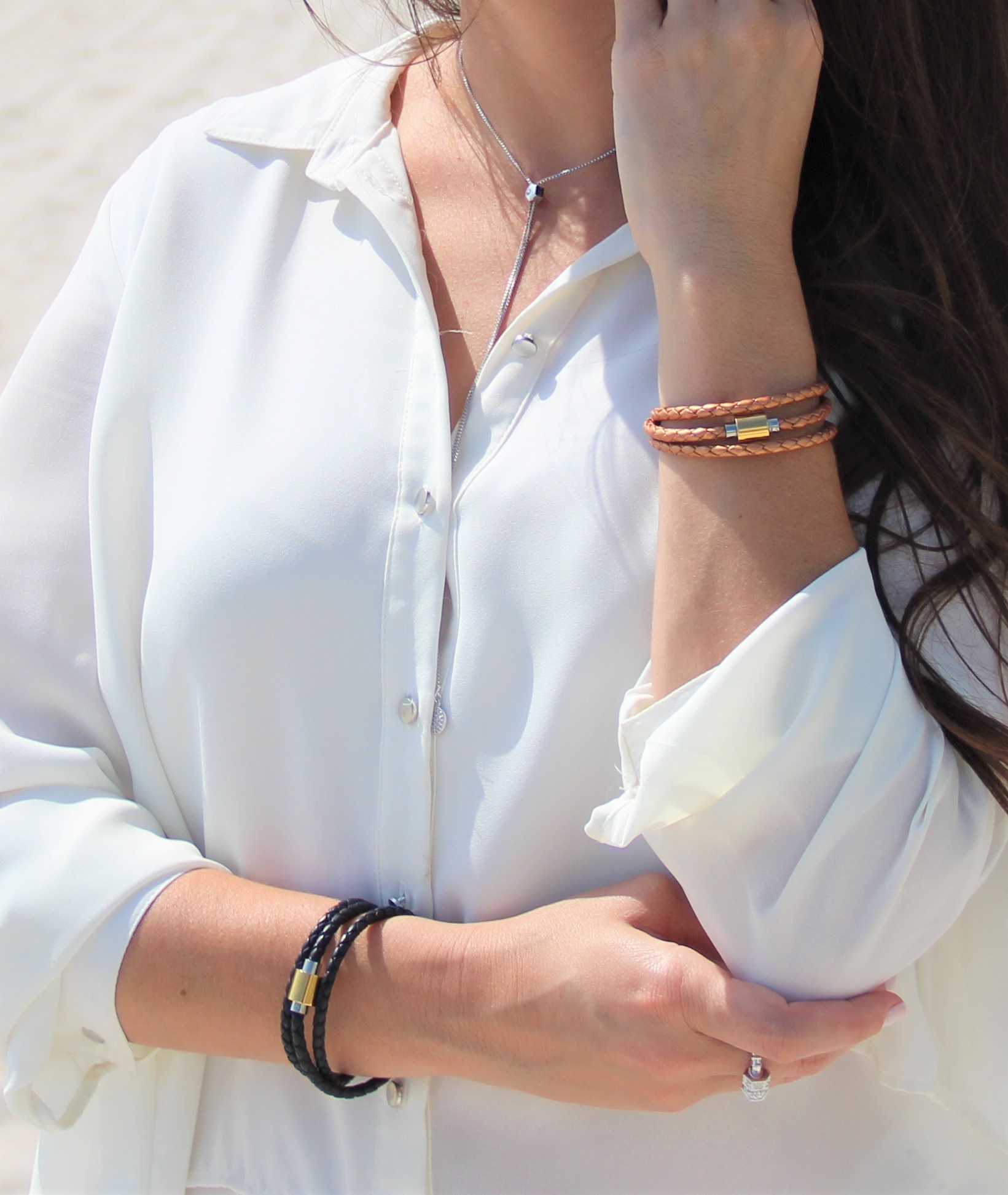 The SOBE Bedazzle Triple Wrap Bracelet