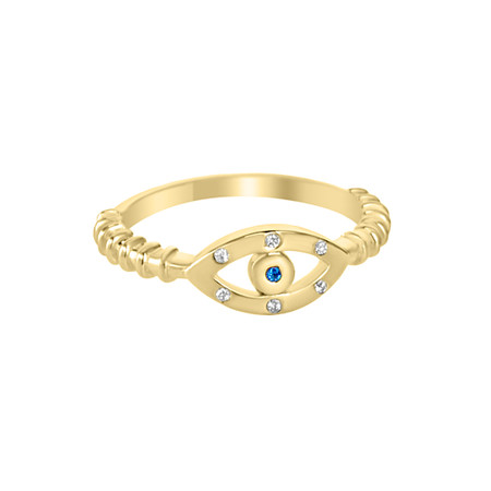 Divinely Protected Evil Eye Ring – Love & Light Jewels