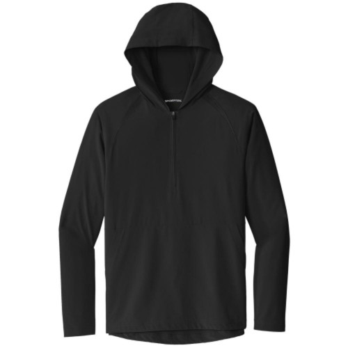 Repeat 1/2-Zip Long Sleeve Hooded Jacket-RedSailTec