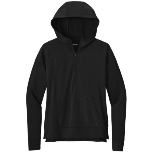 Ladies Sport-Wick Stretch Half Zip Hoodie-RedSailTec