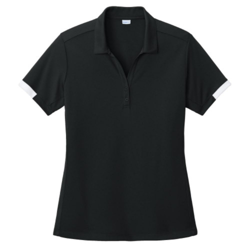 Womens Club Colorblock Polo-RedSailTec