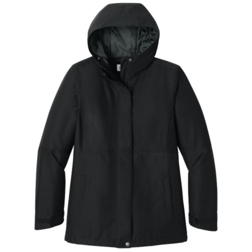 Embroidered Womens Insulated Heavy Ripstop Jacket-RedSailTec