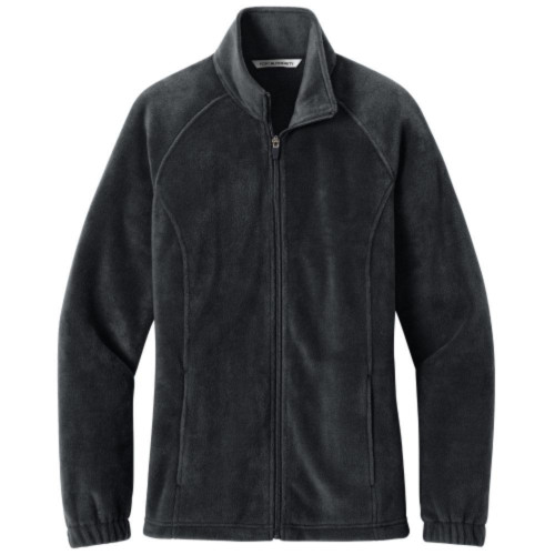 Womens Embroidered Plush Fleece Full Zip Jacket-RedSailTec