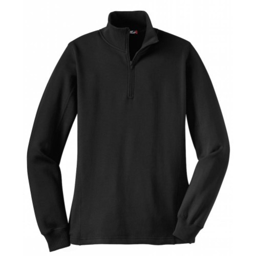 Embroidered Womens Qtr Zip Sweatshirt-RedSailTec