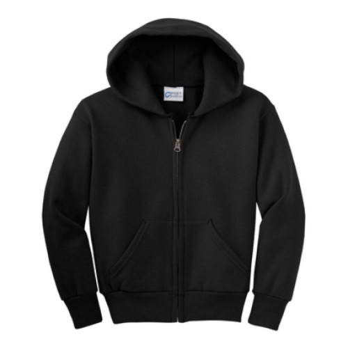 Youth Full Zip Hooded Sweatshirt-RedSailTec