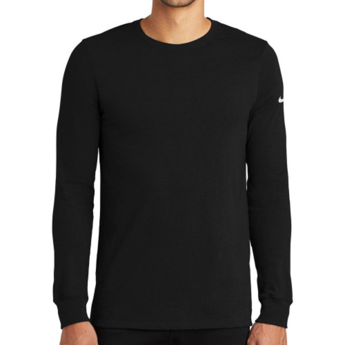 Nike Dri-FIT Cotton/Poly Long Sleeve Tee-RedSailTec