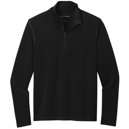 Embroidered Microterry Quarter Zip-RedSailTec