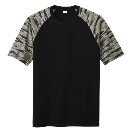 Drift Camo Colorblock Tee-RedSailTec