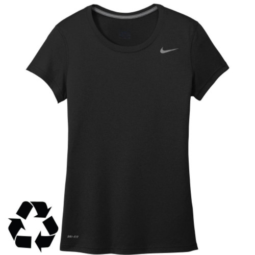 Ladies Nike Team Recycled Legend Tee-RedSailTec