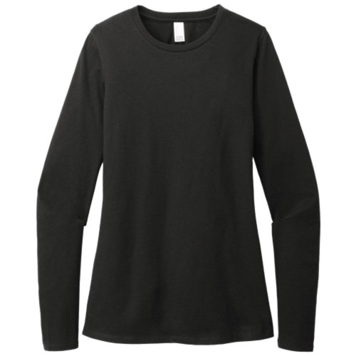 Women's Perfect Blend CVC Long Sleeve Tee-RedSailTec