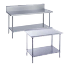 Work Tables with Undershelf