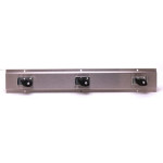 T&S Brass Broom and Mop Racks